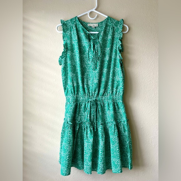 Pinch | Dresses | Green White Polka Dot Style Summer Dress By Pinch |  Poshmark